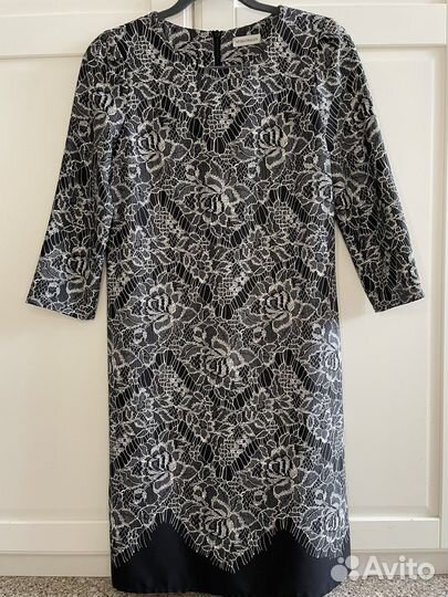 Платье 44. Плотная ткань