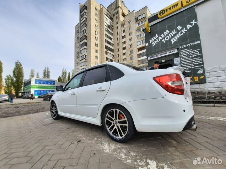 Диск литой R17 7.0 4*100 ET40 d60.1 Рельсы