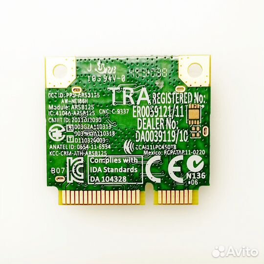 Модуль WiFi Atheros AR5B125, AW-NE186H
