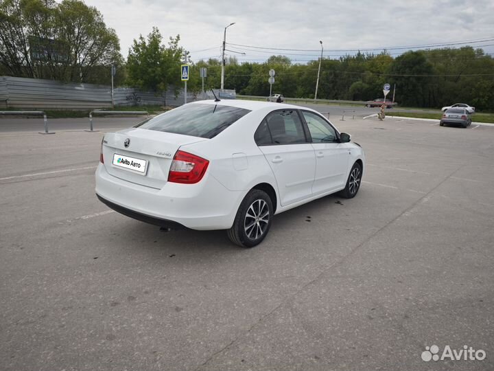 Skoda Rapid 1.6 МТ, 2015, 220 000 км