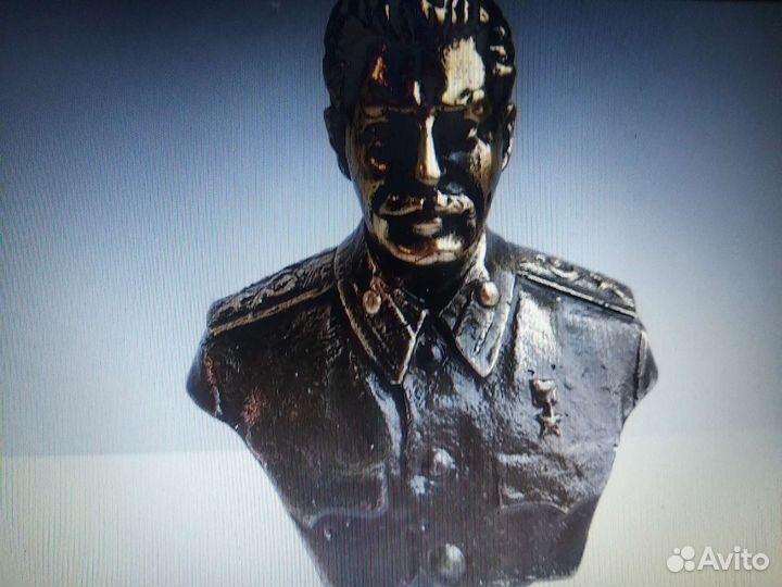 Бюст Сталин Бронза