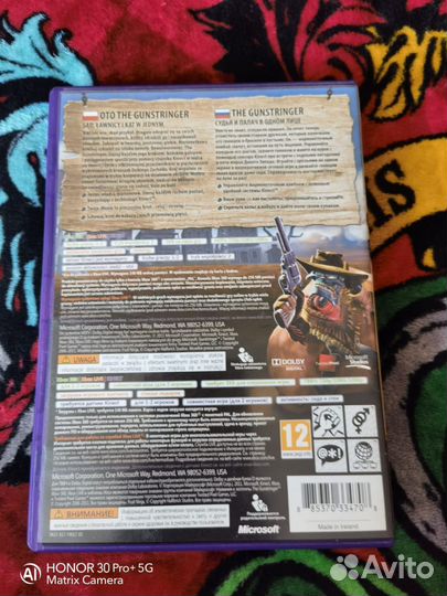 Диски на xbox 360 The Gunstringer