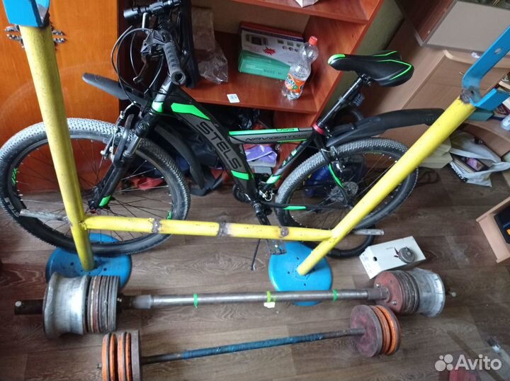 Штанга гриф блины бу