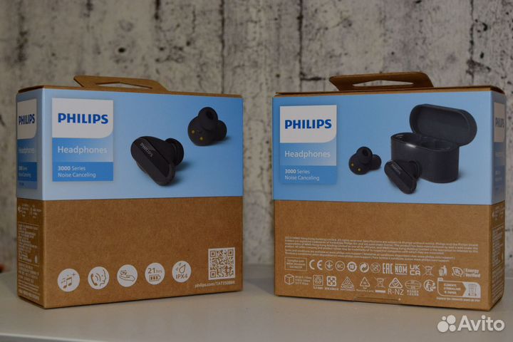 Беспроводные наушники Philips новые