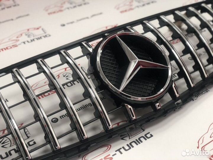 Решетка Mercedes GLC X253 Panamericana б/к + AMG