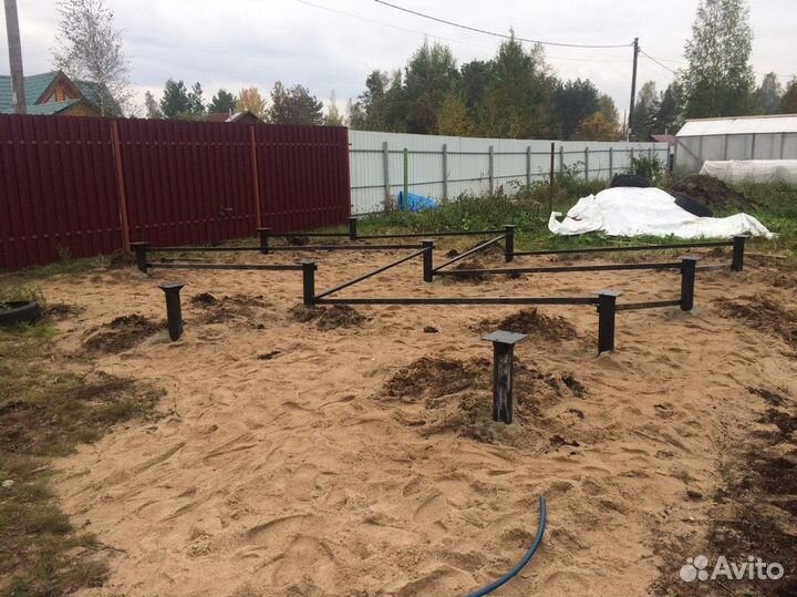 Винтовые сваи под ключ