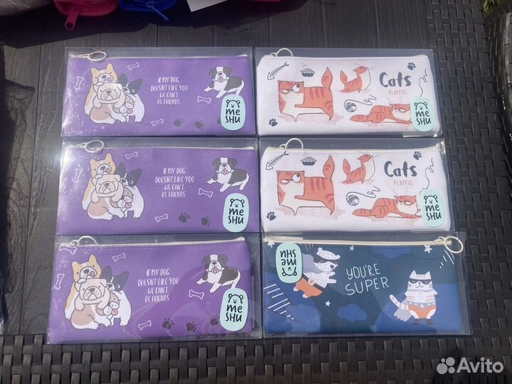 Пенал школьный новый