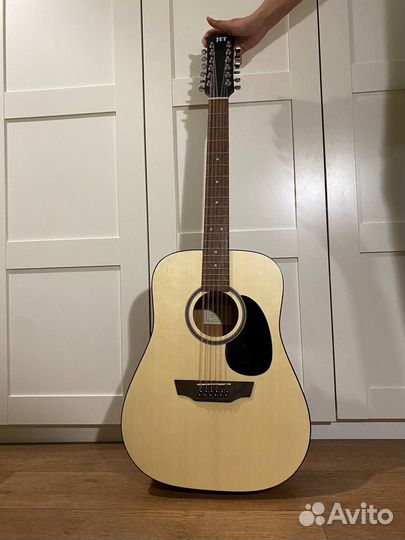 Акустическая гитара Jet 12 струнная