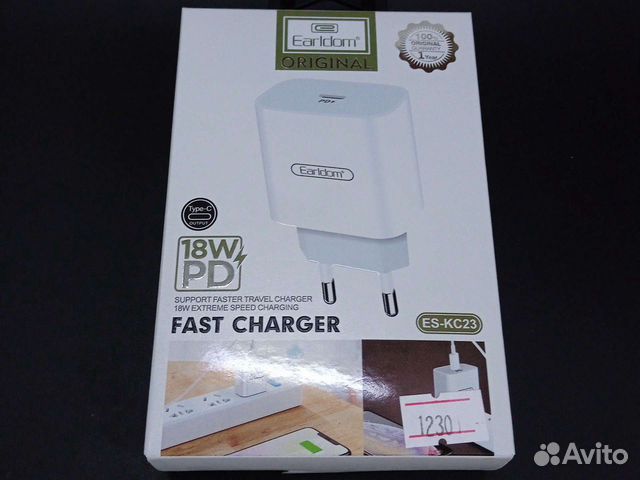 Блок питания Earldom type-C ES-KC23