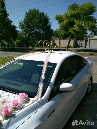 Кольца на свадебное авто