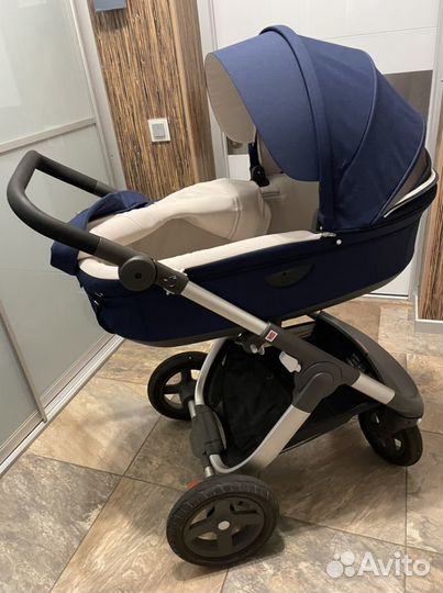 Коляска stokke trailz (люлька и шасси)