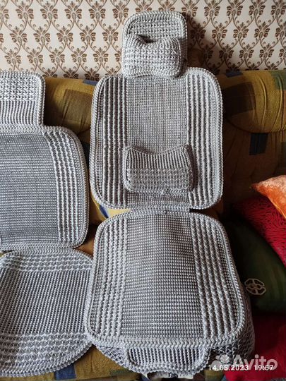 Авточехлы вязаные