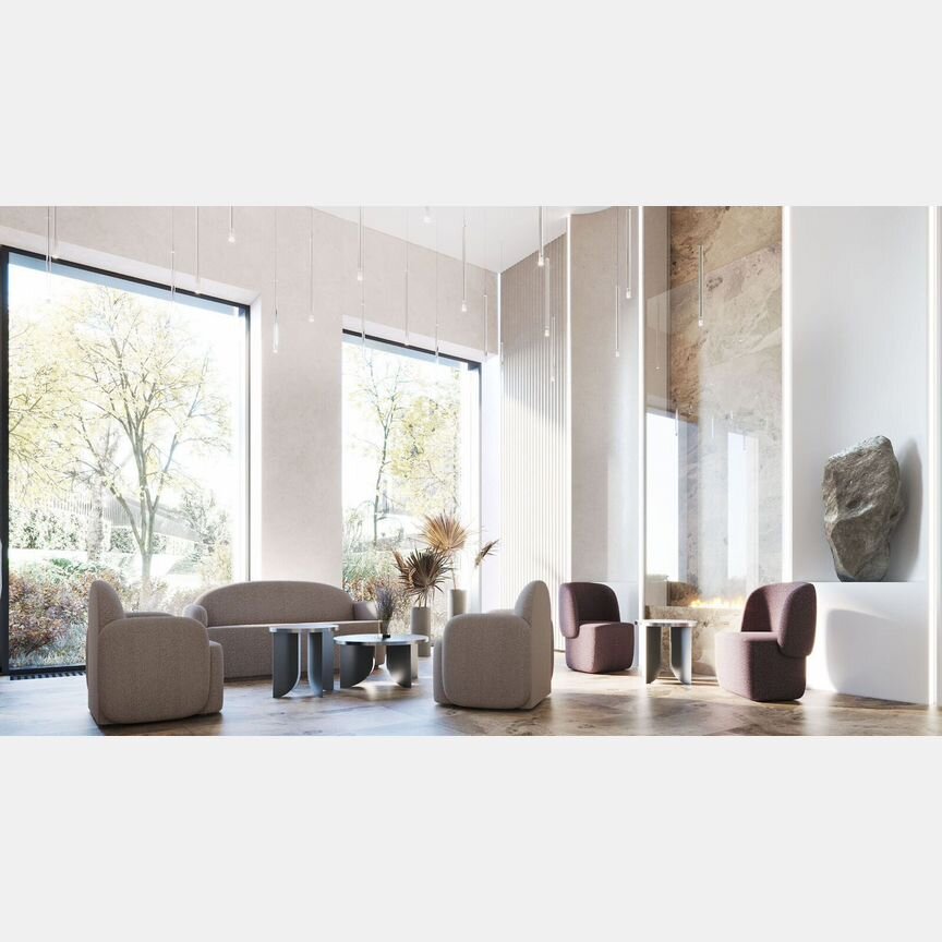 3-к. квартира, 86 м², 2/49 эт.