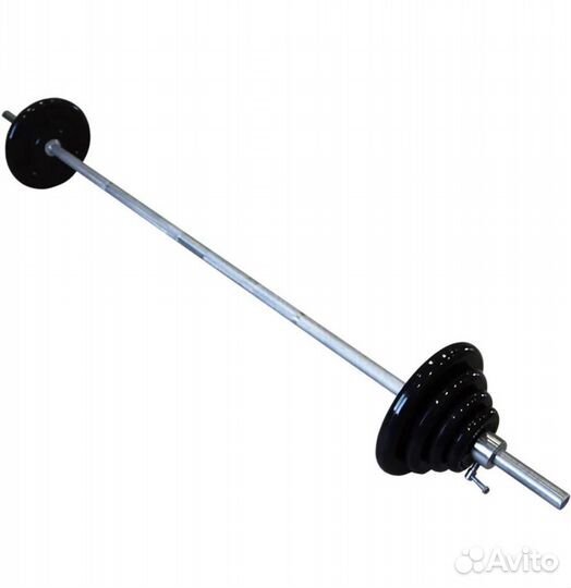 Штанги от 30кг до 170кг обрезиненные Антат