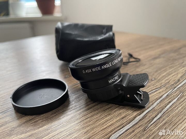Макро линза на телефон