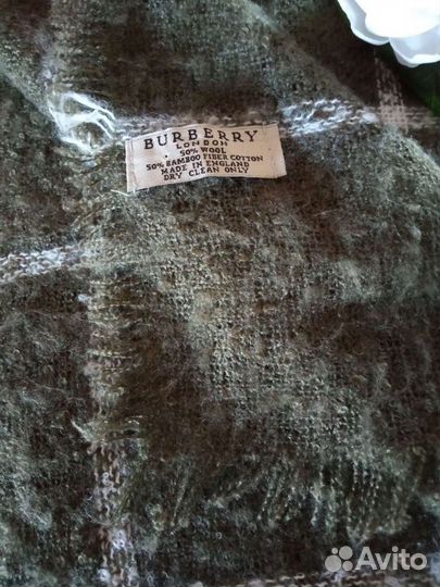 Новая шаль Burberry
