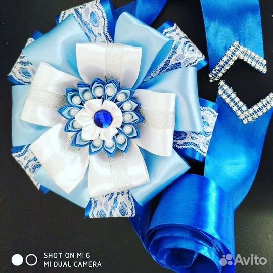 Бант на выписку из роддома