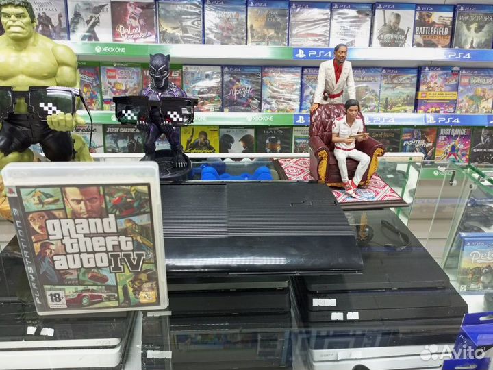 PS 3 SuperSlim + GTA 4 - Обмен