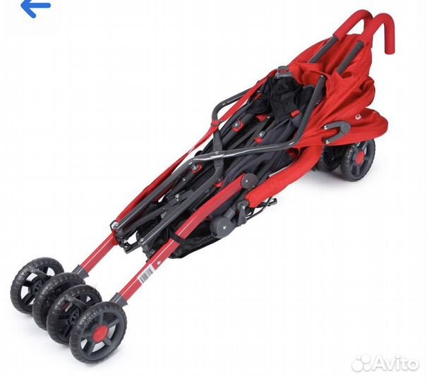 Прогулочная коляска (колесо сломано)