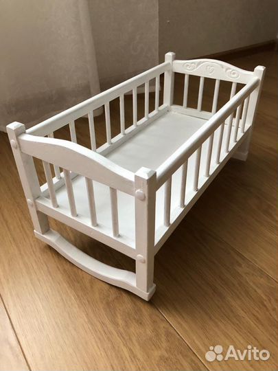 Кроватка-качалка для кукол