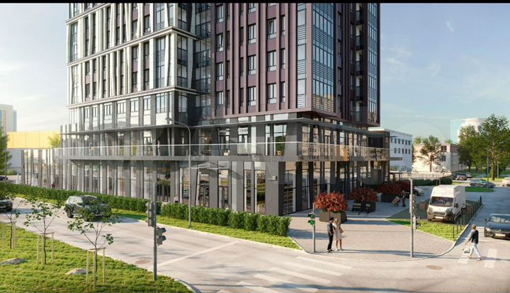 2-к. квартира, 49,3 м², 6/21 эт.