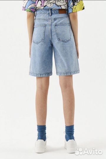 Шорты джинсовые бермуды женские