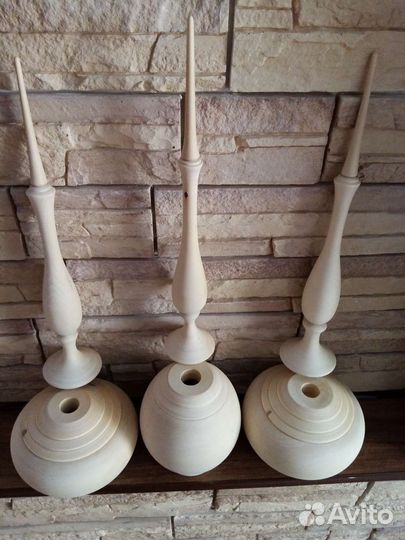 Шкатулка - ваза деревянная