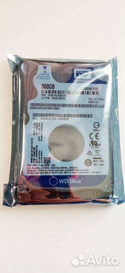 Жесткий диск для ноутбука HDD 500GB