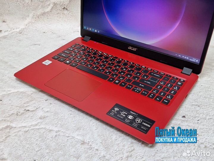 Ноутбук Acer 15 FHD, Core i5 1035G1, DDR4 8Gb, UHD