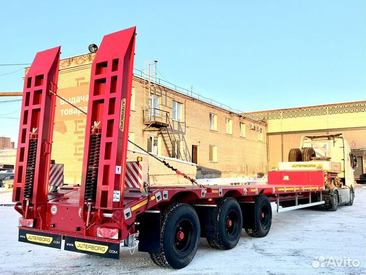 Полуприцеп трал (тяжеловоз) Juterborg JTB-40, 2024