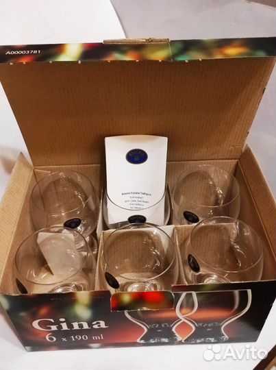 Наборы фужеров для вина Богемия