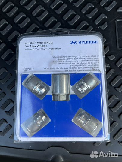 Секретки на колеса hyundai