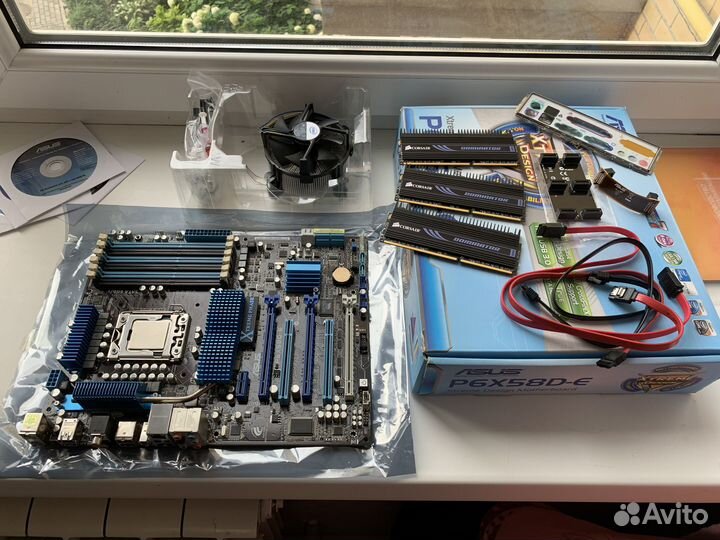 Комплект Материнская платы, процессора, оператива