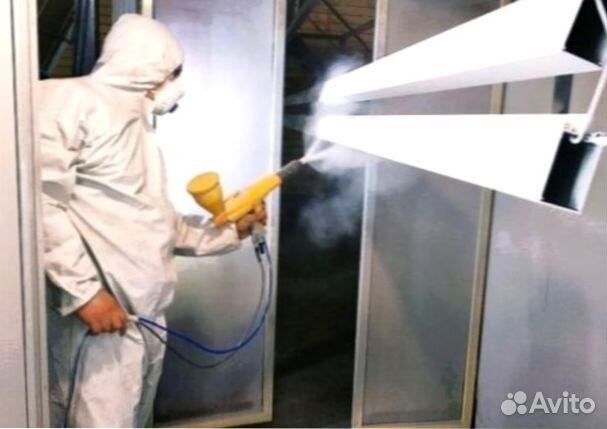 Линия порошковой покраски полукольцевая