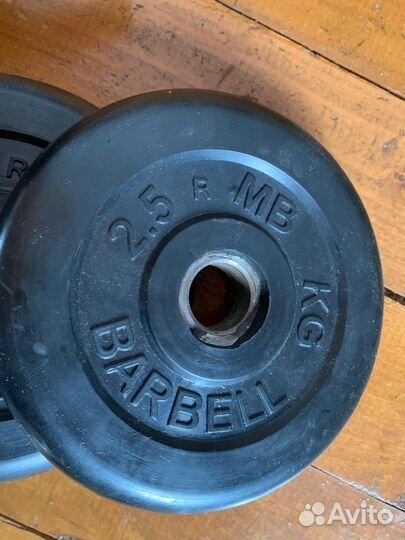Гантели Barbell разборные