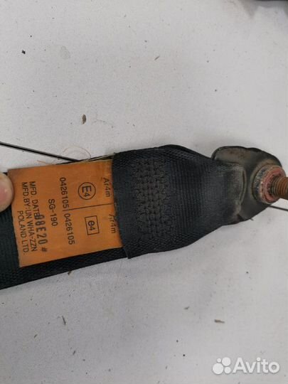 Ремень безопасности передний Chevrolet Lanos седан