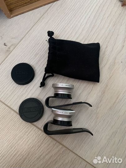 Фишай линза + макро
