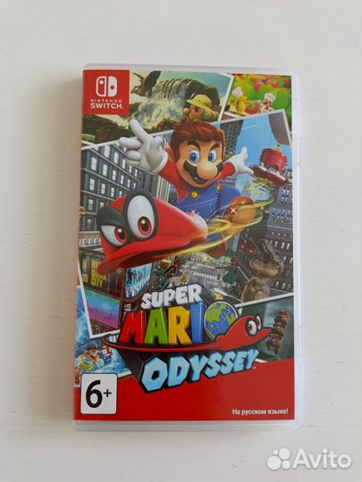 Картридж Nintendo switch Super Mario Odyssey
