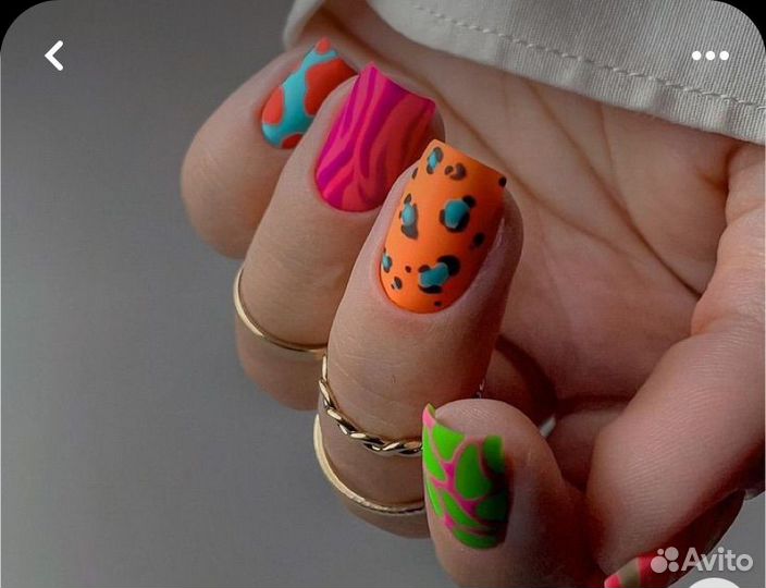 Наращивание, маникюр