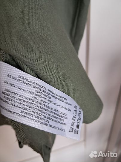 Р. 52 (пог 64) Primark лён/ вискоза Англия р. XL