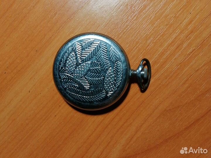 Часы карманные молния глухарь