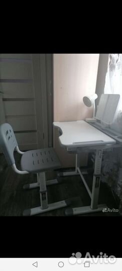 Растущая парта и стул