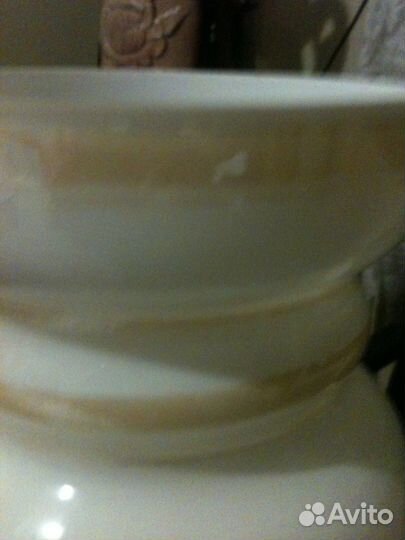 Ваза Молочное стекло СССР