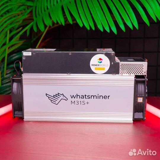 Асик Whatsminer m31s+ 74 th Новый в наличии