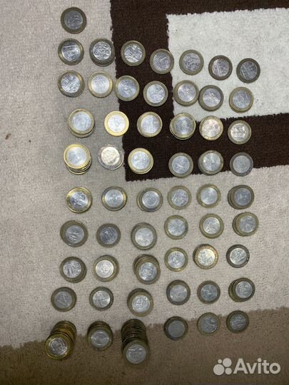 Монеты юбилейные 10рублей