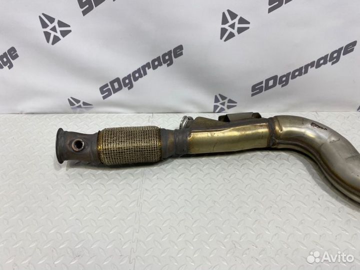 Резонатор глушителя Mercedes C-Class W205 2013- По