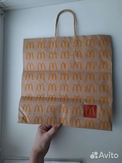 Пакет из Макдональдс