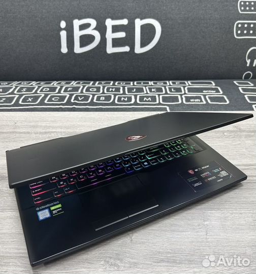 Игровой MSI GL75 i5/GTX1660ti 6gb/16озу/128+1000gb
