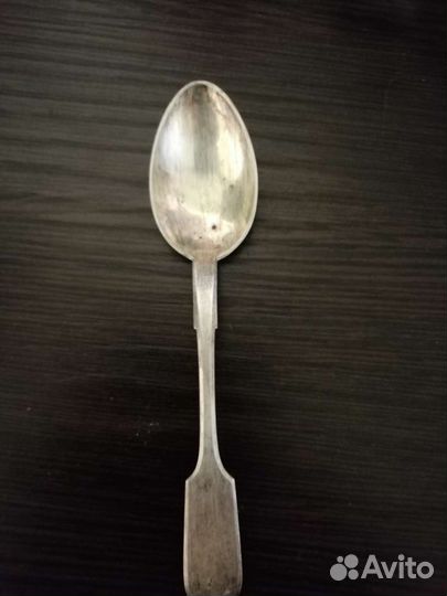 Ложка антикварная ютф и малая ложечка
