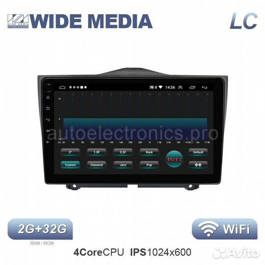 Магнитола Android Лада Гранта Wide Media 2G+32G